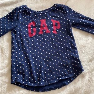 GAP long sleeve shirt for girls